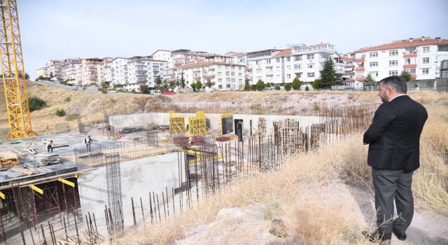 Pursaklara yeni spor alanı ve yüzme havuzu