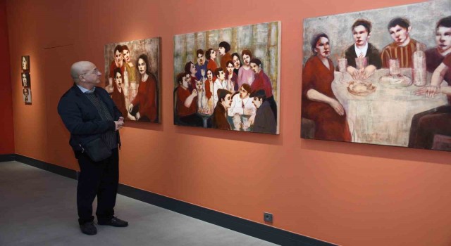Sesler ve Yüzler resim sergisi kapılarını açtı