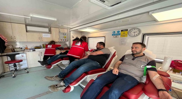 TEI çalışanlarından Türk Kızılay Kan Bankasına destek