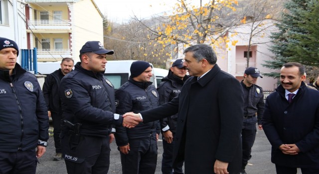 Vali Çiftçi, İlçe Ziyaretleri Kapsamında İspirde