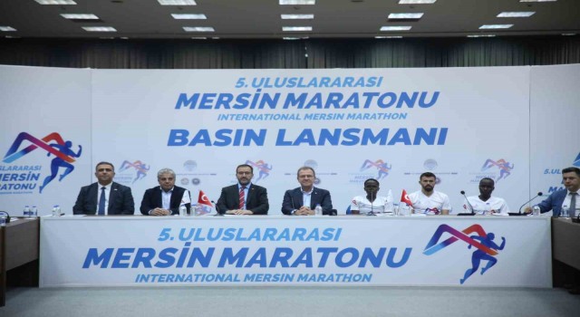 5. Uluslararası Mersin Maratonunun lansman toplantısı yapıldı
