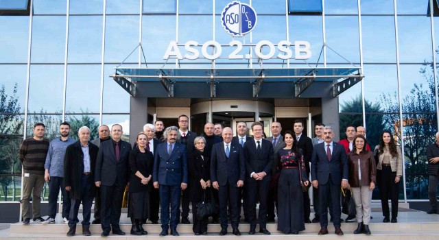 AB Türkiye Delegasyonu Başkanı Meyer-Landrut, “Pilot Yeşil OSB” seçilen ASO 2 OSByi ziyaret etti