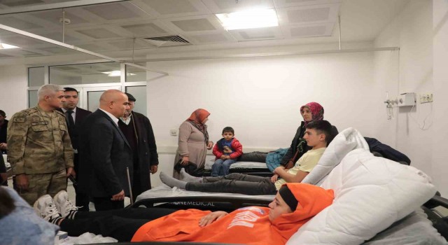 Ağrıda öğrenci servisi kaza yaptı; 2si ağır 21 yaralı
