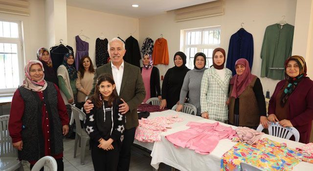 Akdeniz Belediyesi'nin kültür sanat evleri, kadınların hayatına dokunuyor