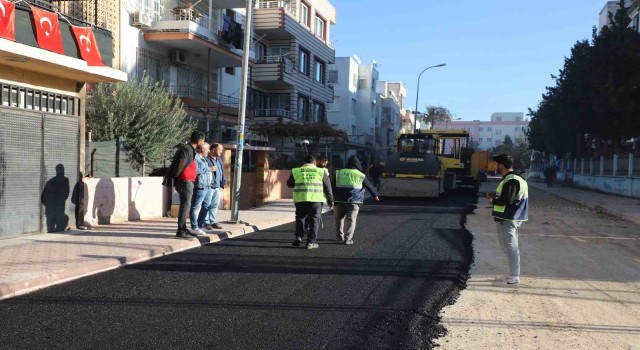 Akdenizde yollar yenileniyor