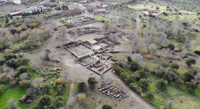 Apollon Smintheus Tapınağında yeni kazı alanları jeoradarla belirleniyor