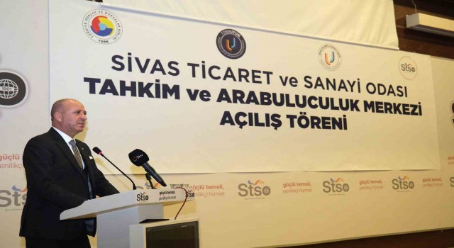 ASO Başkanı Ardıç, Sivas TSO Tahkim ve Arabulucuk Merkezinin açılışını yaptı