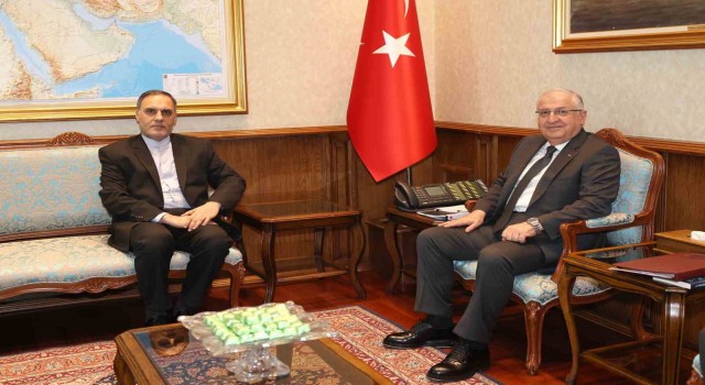 Bakan Güler, İran Büyükelçisi Habibollahzadehi kabul etti