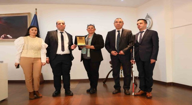 Başkan Çerçioğlu, Altı Nokta Körler Derneğini ağırladı