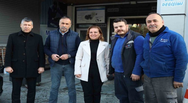 Başkan Köse esnafların yeni yılını kutladı