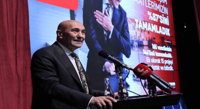 Başkan Soyerden 4,5 yıl sunumu ve seçim mesajları