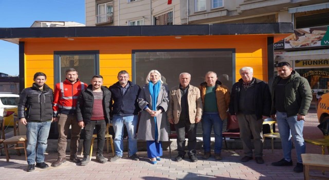 Başkan V. Subaşı taksi esnafını ziyaret etti
