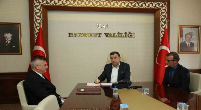 Bayburtta proje yardım protokolü imzalandı