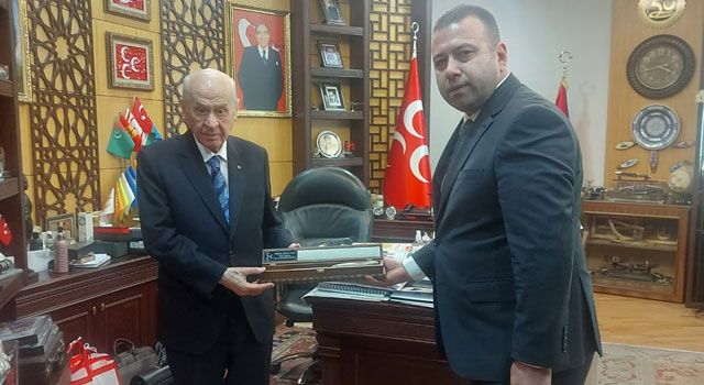 Belediye Başkan A. Adayı, Bahçeli’yi Ziyaret Etti