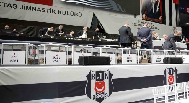 Beşiktaşta oy sayma işlemi başladı