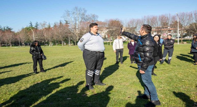 Biber gazının etkisini önce kendileri test etti