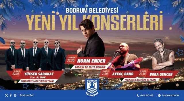 Bodrum Belediyesi yılbaşı etkinliklerini erteledi