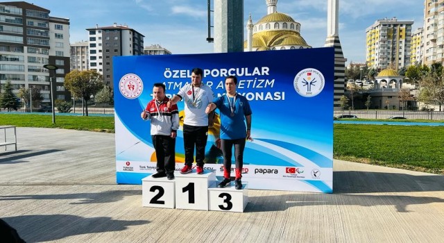 Çankırılı özel sporcu Türkiye ikincisi oldu