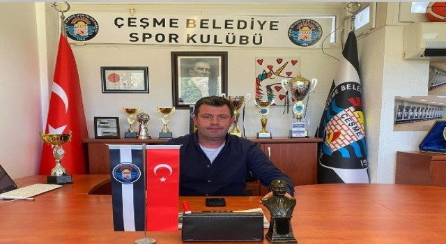 Çeşme Belediyespor Kulübü Başkanı Mustafa Kaymakçı istifa etti