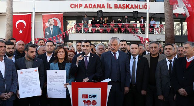 CHP Adana, Mersin, Hatay il başkanlıklarından ”teröre lanet” açıklaması