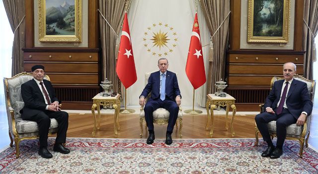 Cumhurbaşkanı Erdoğan, Libya Temsilciler Meclisi Başkanı Salih ile görüştü