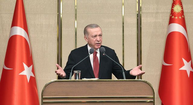 Cumhurbaşkanı Erdoğan, Muhtarlarla Bir Araya Geldi