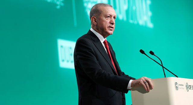 Cumhurbaşkanı Erdoğan: "Türkiye, 2053'te net sıfır emisyon hedefini gerçekleştirecek"