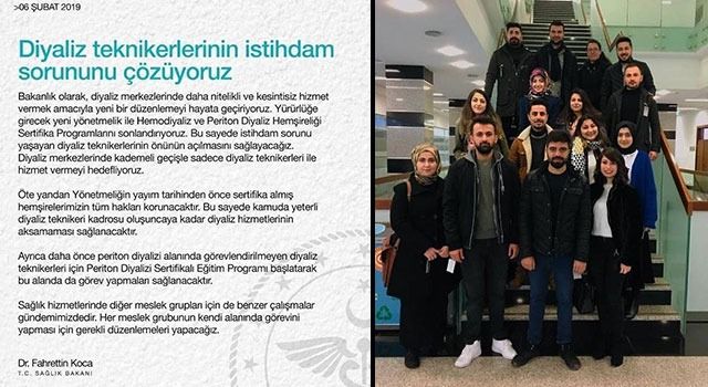 Diyaliz Teknikerleri İçin Atama Sorunu Devam Ediyor