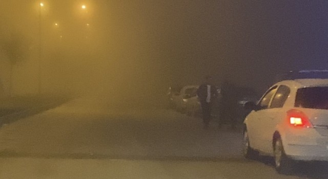 Elazığda yoğun sis etkili oldu