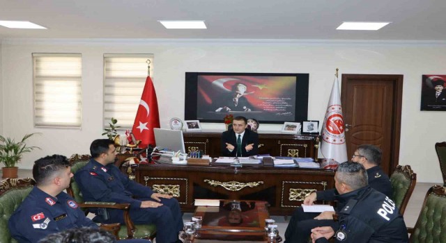 Emirdağda güvenlik ve asayiş toplantısı