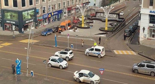 Erzurum trafiğine 1 ayda 3 bin 174  araç kaydı