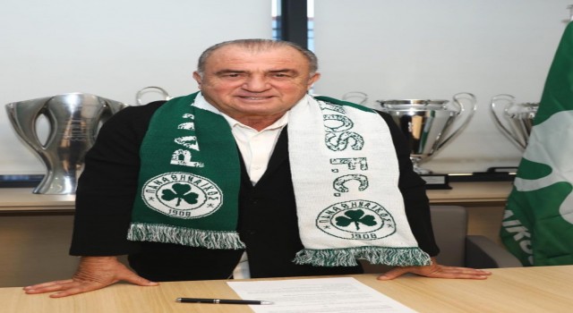 Fatih Terim, Panathinaikosa resmi imzayı attı