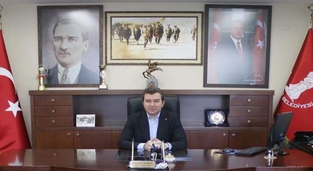 Hakan Koştudan 18 kardeş şehre yeni yıl tebriği