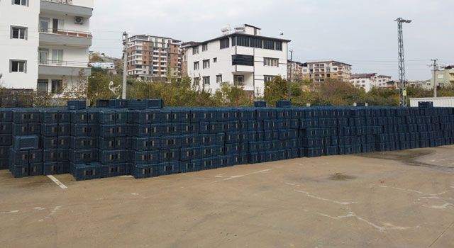 Hatay Büyükşehir Belediyesi, zeytin üreticilerine ücretsiz zeytin kasası dağıtıyor
