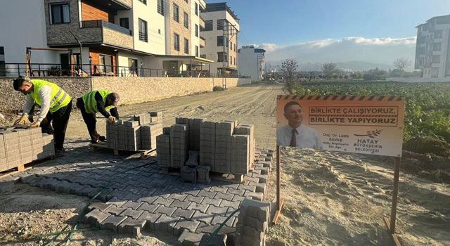 Hatay Büyükşehir, Yol Çalışmalarına Devam Ediyor