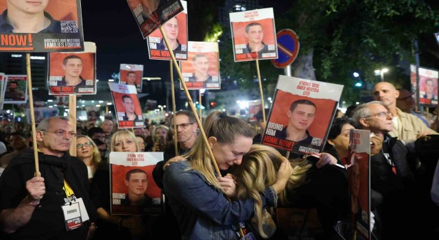 İsrail'de esir protestosu: “Netanyahu iktidardayken hayatımız bu, felaket üstüne felaket”