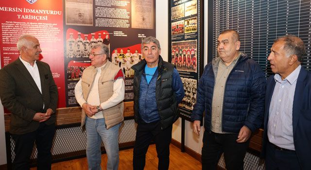 İz Bırakanlar Müzesi, Mersin İdman Yurdu efsanelerini buluşturdu