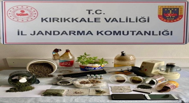 Jandarmanın yaptığı uyuşturucu operasyonunda 1 şüpheli tutuklandı