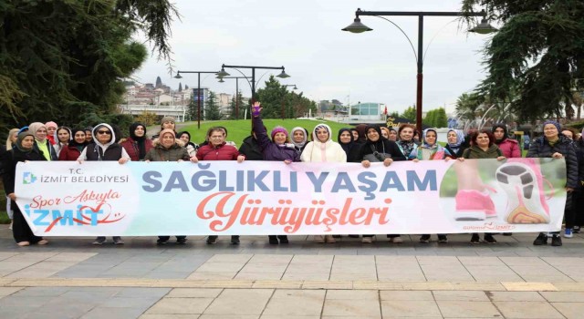 Kadınlar hem sosyalleşti hem de spor yaptı