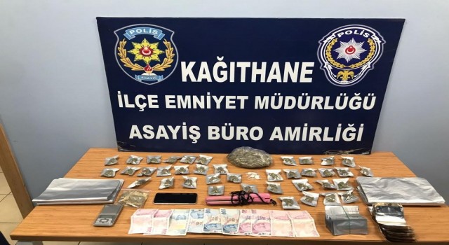 Kağıthanede uyuşturucu operasyonu: 1 gözaltı