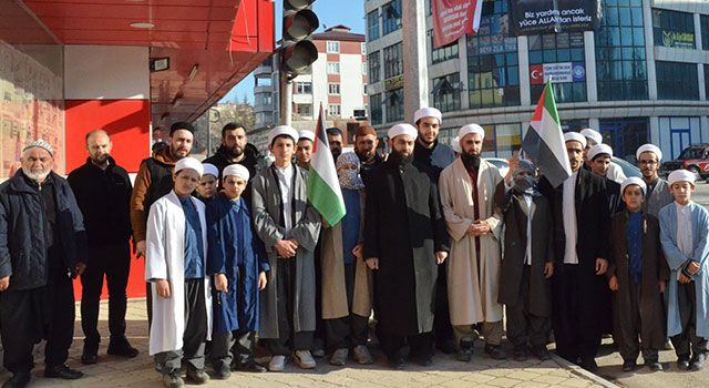 Kahramanmaraş’ta şehitleri anma ve Filistin’e destek programı düzenlendi