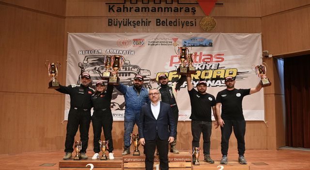 Kahramanmaraş'ta Türkiye Offroad Şampiyonası finali tamamlandı