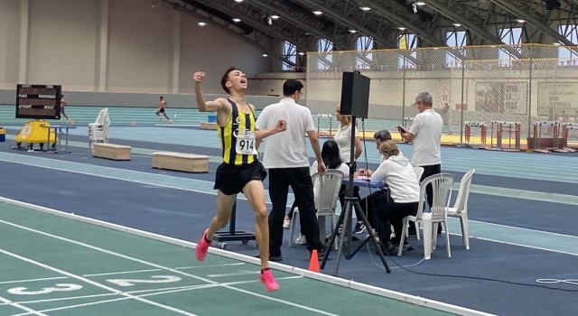 Kayserili sporcudan Türkiye rekoru