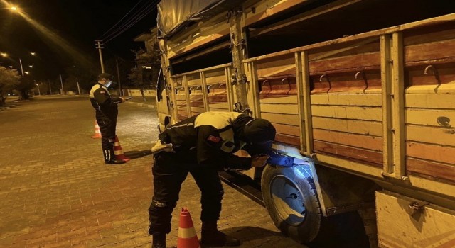 Kırklarelide kış lastiği uygulaması: 136 sürücüye ceza