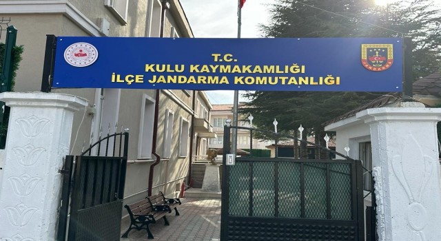 Konyada aranan şahıs jandarmaya yakalandı