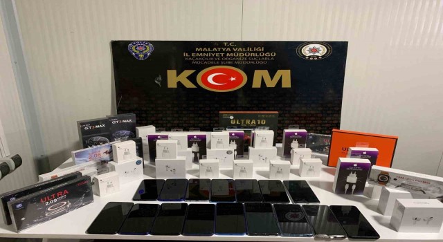 Malatya'da kaçakçılık operasyonu