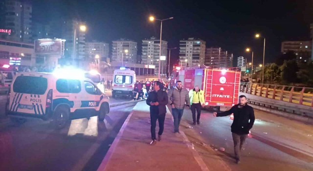 Mersinde zincirleme kaza: 2 ölü, 6 yaralı