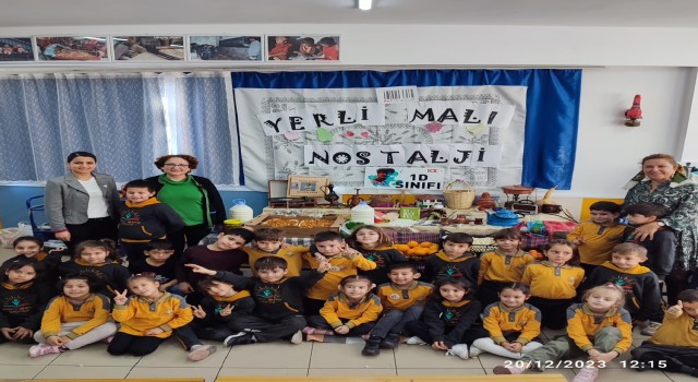 Minikler yerli malı üretme ve tüketmenin önemini öğrendi