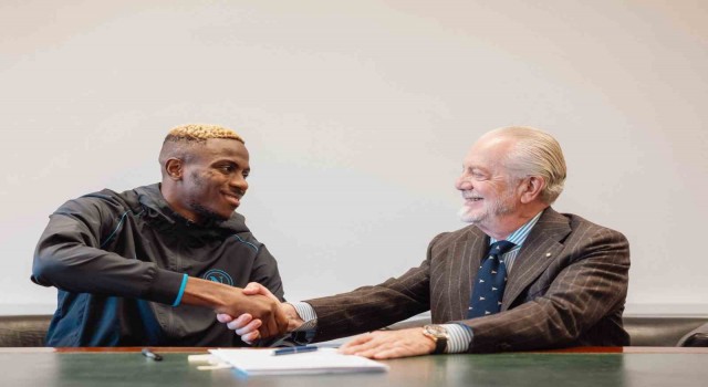 Napoli, Victor Osimhenin sözleşmesini uzattı