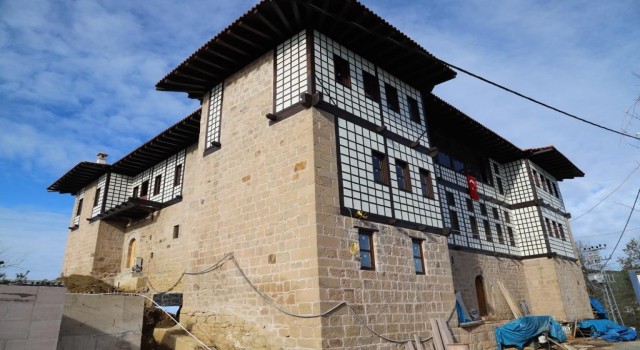 Of Çakıroğlu İsmail Ağa Konağı restorasyon çalışmalarının yüzde 95i bitti